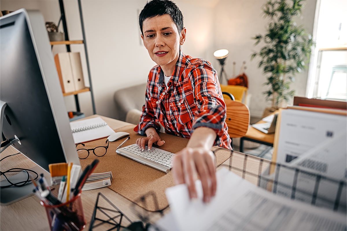 Small-business-owner-retirement-account-home-office
