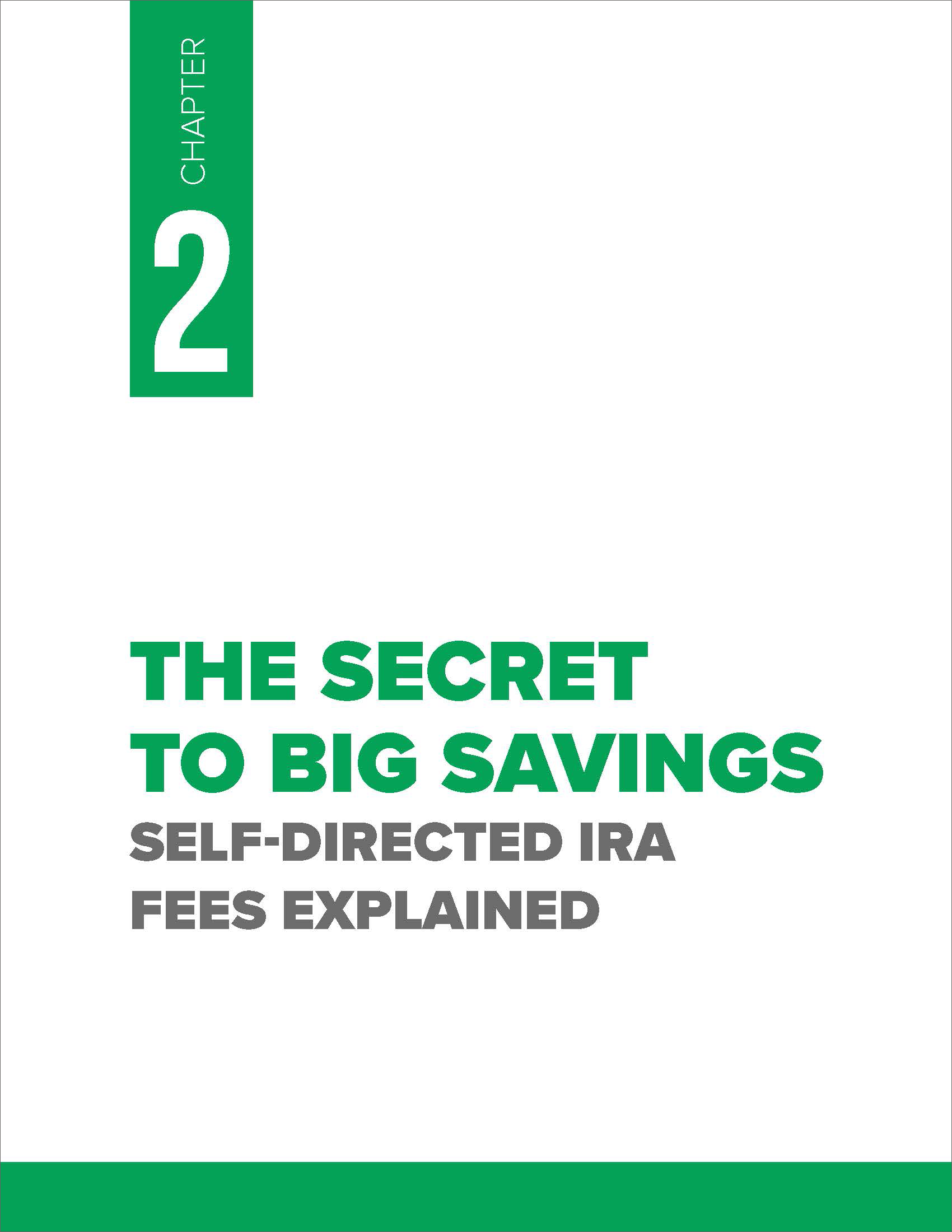 eBook: Chapter 2- Saving Big on Fees