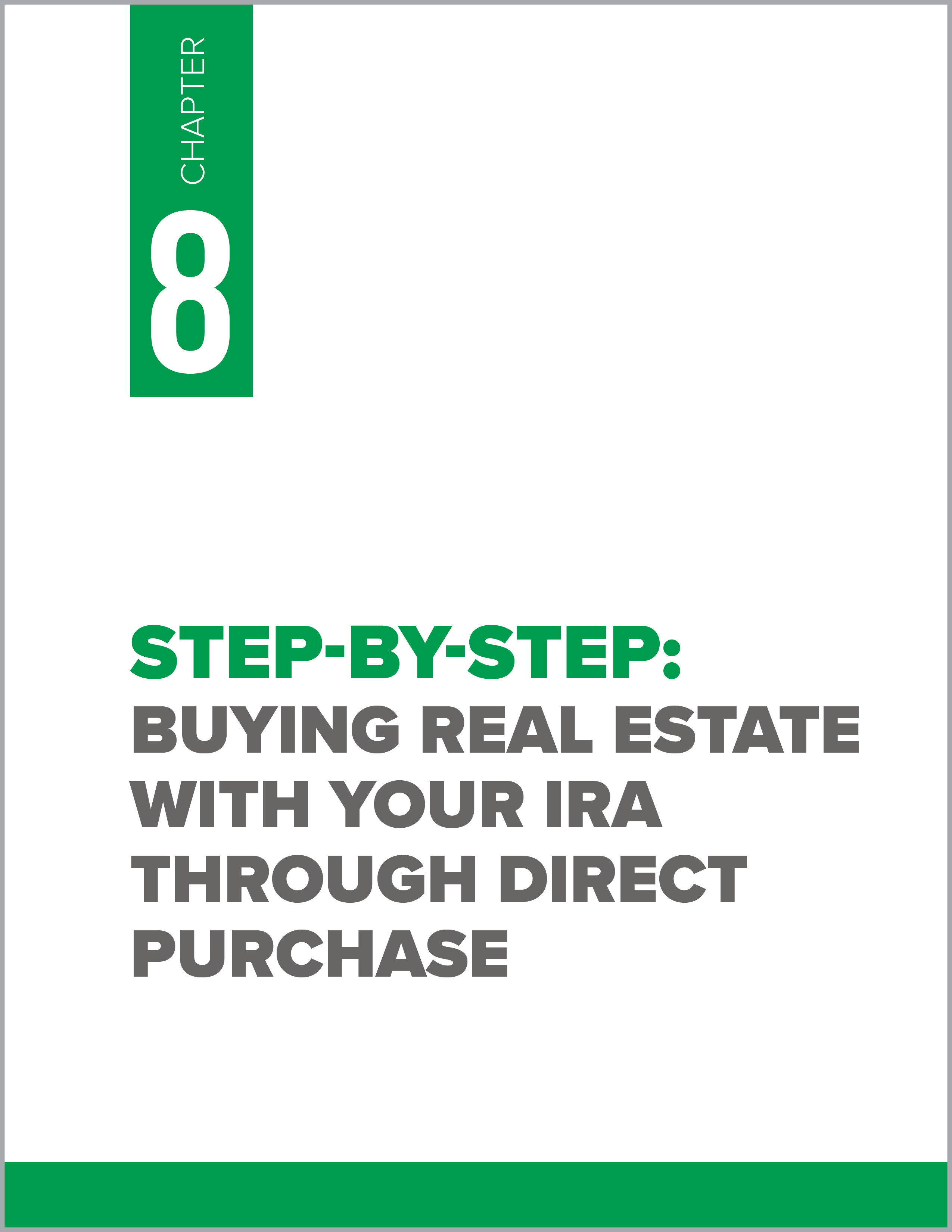 eBook: Chapter 8- Direct Purchase Strategy
